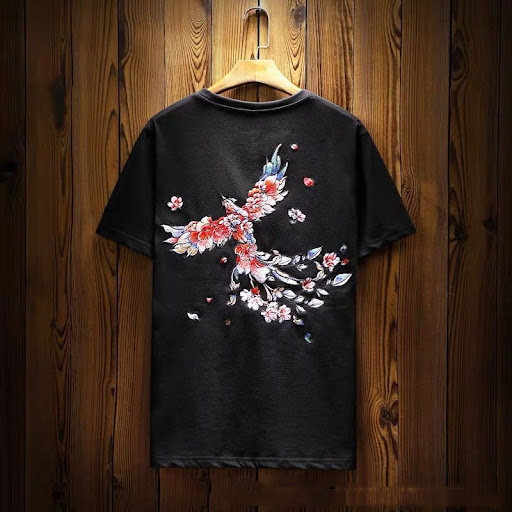 Title 1, Mens Ethnic Style T-shirt Short Sleeve – Comfo...