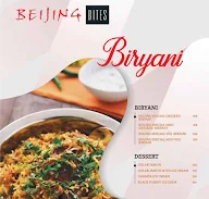 Beijing Bites menu 1