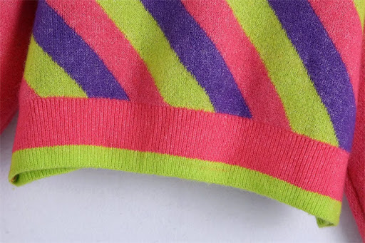 Title 7, Cute Little Snail Jacquard Sweater Warm Winter ...