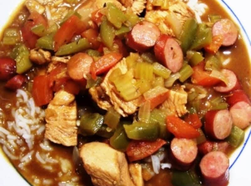 Cajun Chicken And Andouille Gumbo