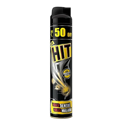 Hit Mosquito & Fly Killer Spray - 320 ml