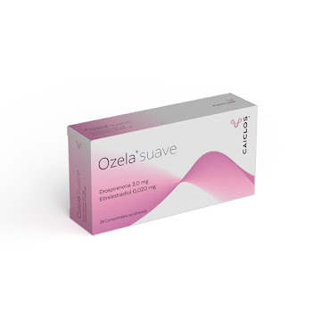 Ozela Suave Drospirenona + Etinilestradiol 3mg/0,02mg Caiclos Caja x 28 Comprimidos  