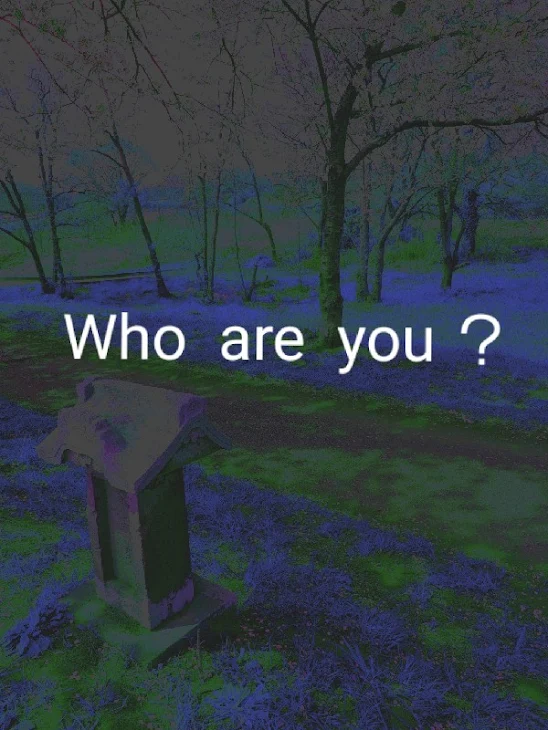 「Who  are  you ？」のメインビジュアル