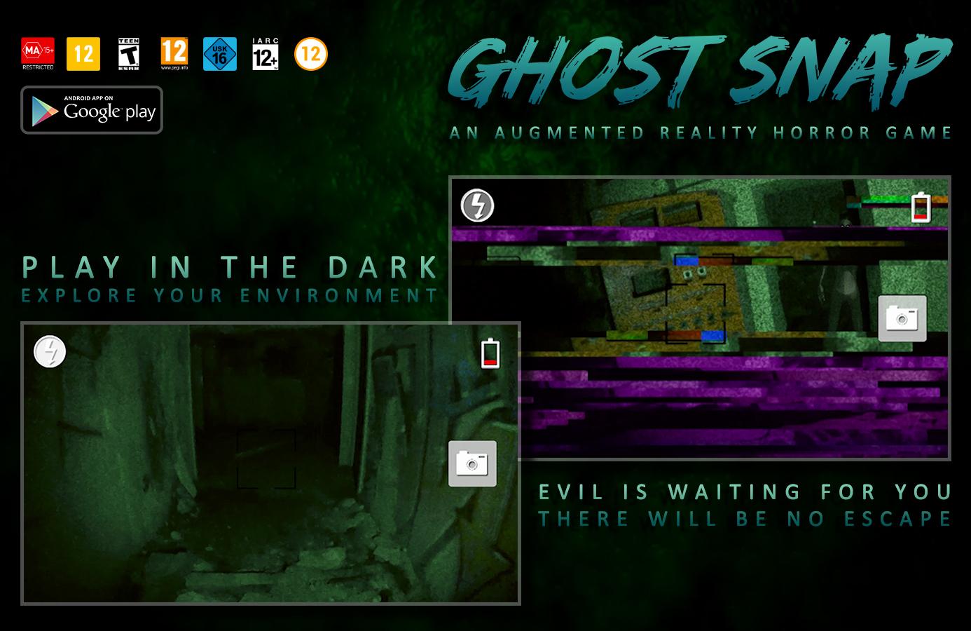   Ghost Snap AR Horror Survival – Capture d'écran 