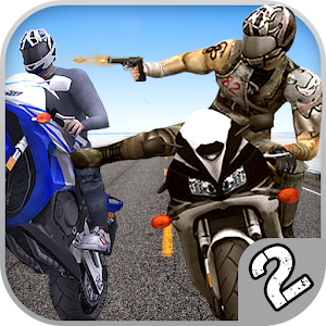 Hack Bike Attack Race 2 - Shooting game