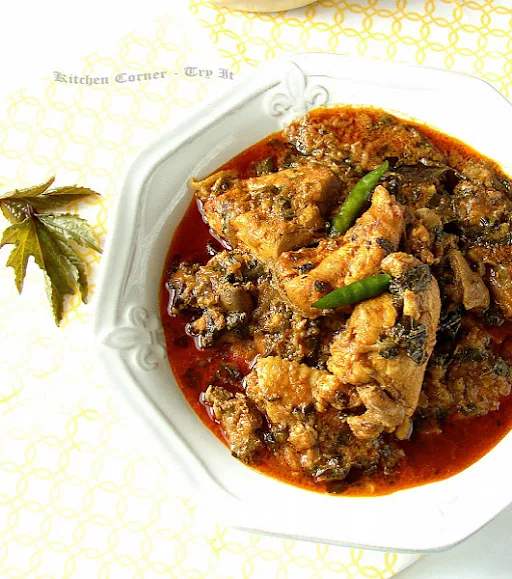 Gongura Chicken Curry