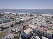 Aerial photo shows damaged and destroyed homes after Hurricane Michael smashed into Florida's northwest coast in Mexico Beach, Florida, US, October 12, 2018. 