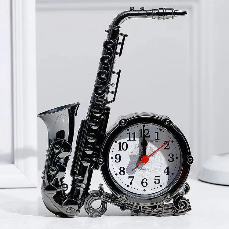 Title 3, Saxofoon Wekker Creatieve Woondecoratie Klok Co...