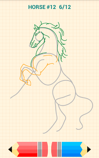 Screenshot How to Draw Horses