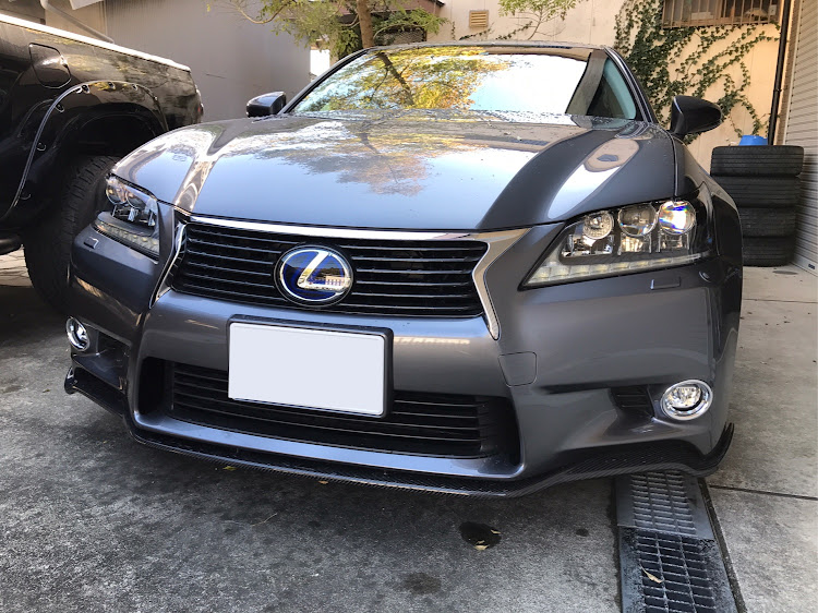 ピアノブラック【新品】 Lexus GS ARL系 AWL系 フロントリップスポイラー