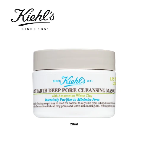Mặt nạ đất sét trắng Kiehl's Rare Earth Deep Pore Cleansing Masque (28ml)