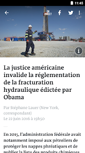 Le Monde, l'info en continu Screenshot