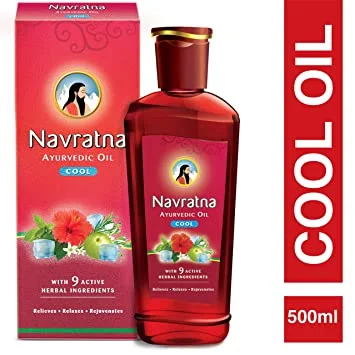 Navratna Oil - Ayurvedic, Cool - 500 ml