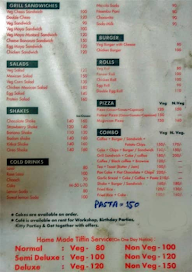 Shoolin Reading Cafe menu 1