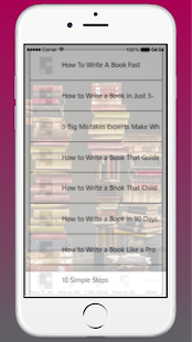 How To Write A Book Fast(圖1)-速報App