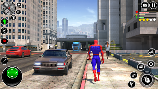 Screenshot Spider Robot Hero Car Games