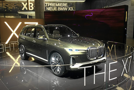 BMW eventually allowed us a closer look at the controversially styled X7 concept