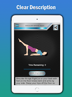 Pilates : Home Fitness Workout & Routine Exercises Screenshot