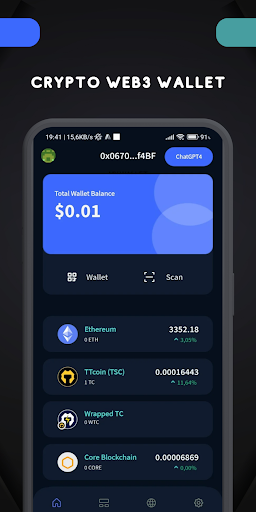 Screenshot TC-Wallet Pro - Cryptocurrency