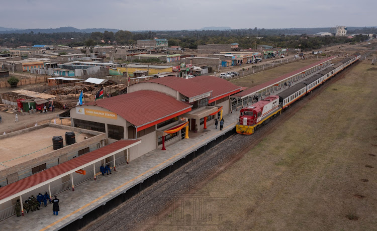 President Uhuru Kenyatta Uhuru officially opened the New Chaka Railways Station on August 6, 2022