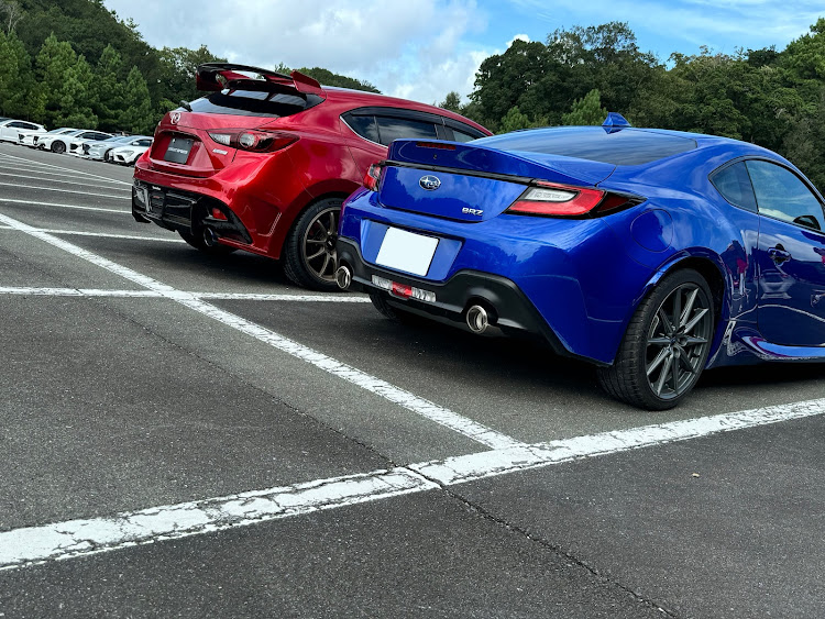 BRZの三連休・まだ暑いですね・オフ会・残暑厳しいに関するカスタム事例の投稿画像2枚目