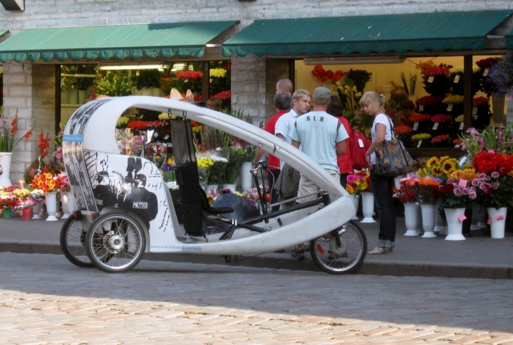 Un taxi ecologico di BananaJoe