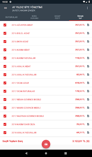Yönetimcell  Aidat Takip Sistemi