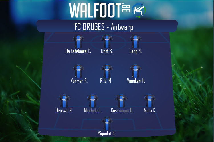 Composition FC Bruges | FC Bruges - Antwerp (21/03/2021)