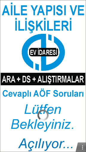 AÖF AİLE YAPISI VE İLİŞKİLERİ