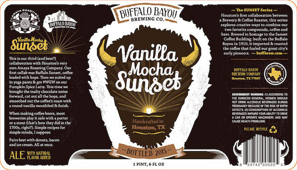 Logo of Buffalo Bayou Vanilla Mocha Sunset