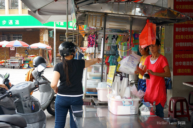 阿坤黑粉圓,北屯市場美食-3