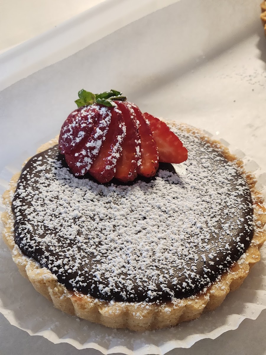 Strawberry Ganache Tart