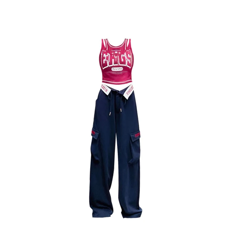 Title 1, Retro Damen Weste im Design mit Fake Zwei-Teile...