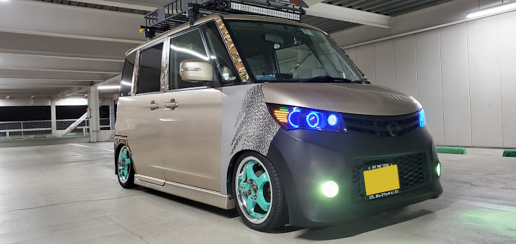 パレットSWの車検・元通り・目力アップ！・交換ステに関するカスタム事例の投稿画像1枚目