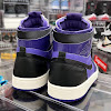 wmns air jordan 1 zoom comfort 'court purple patent'