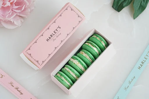 Green Apple Macarons [Pack Of 6]