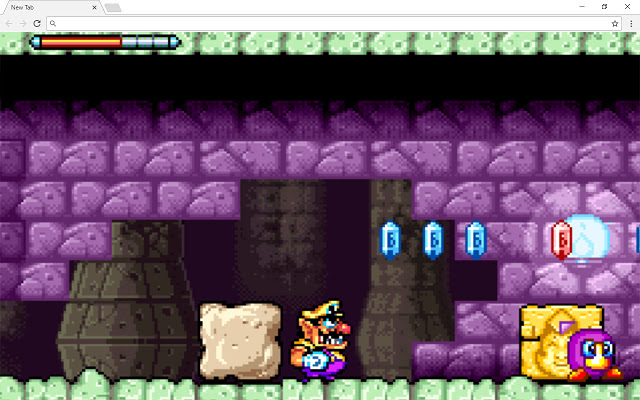 Wario Land New Tab