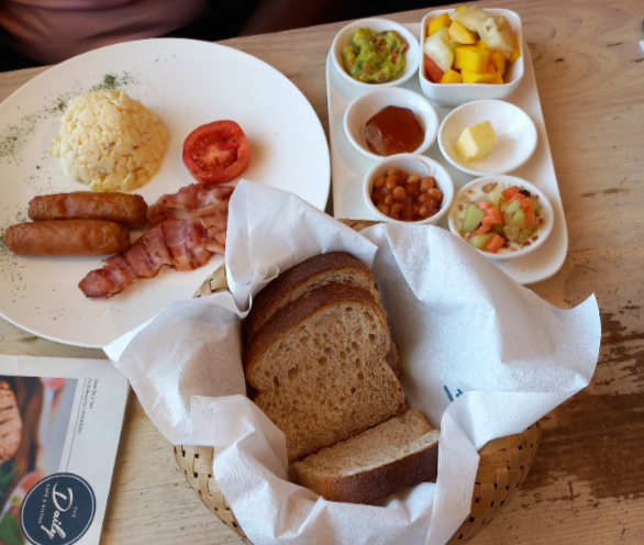 A perfect English breakfast
