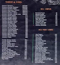 Binge Desi menu 2