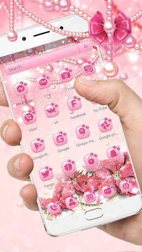 Pink Pearl Shining Theme