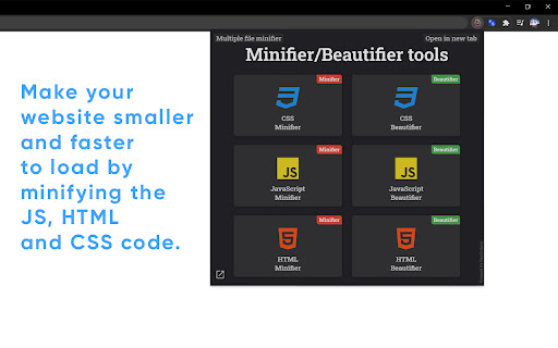 Beautifer & Minify