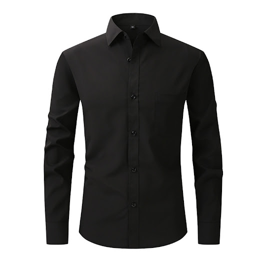 Title 13, Mens Business Casual Long Sleeve Shirt, comfor...