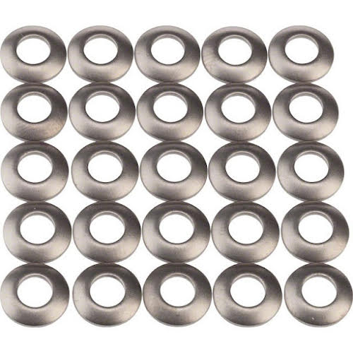 Zipp Titanium Round Nipple Washers 25-pack