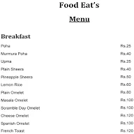 Food Eats menu 5