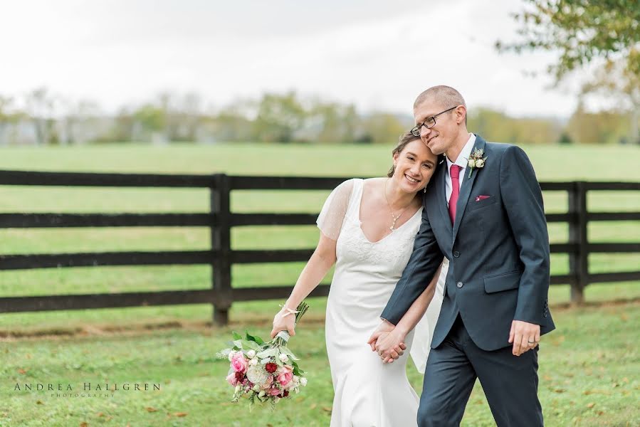 Fotograf ślubny Andrea Hallgren (andreahallgren). Zdjęcie z 8 września 2019