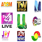 Cover Image of Скачать GHANA TV, UTV, Adom TV, TV3, 4SYTE TV, GH, NET 2 2.1 APK