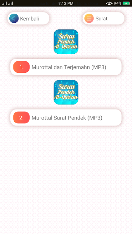 Surat Pendek Alquran Juz 30 Android Aplikasi Appagg