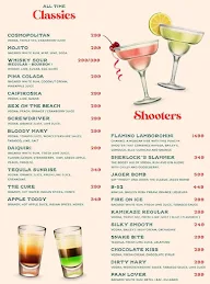 Sherlock's Pub menu 2