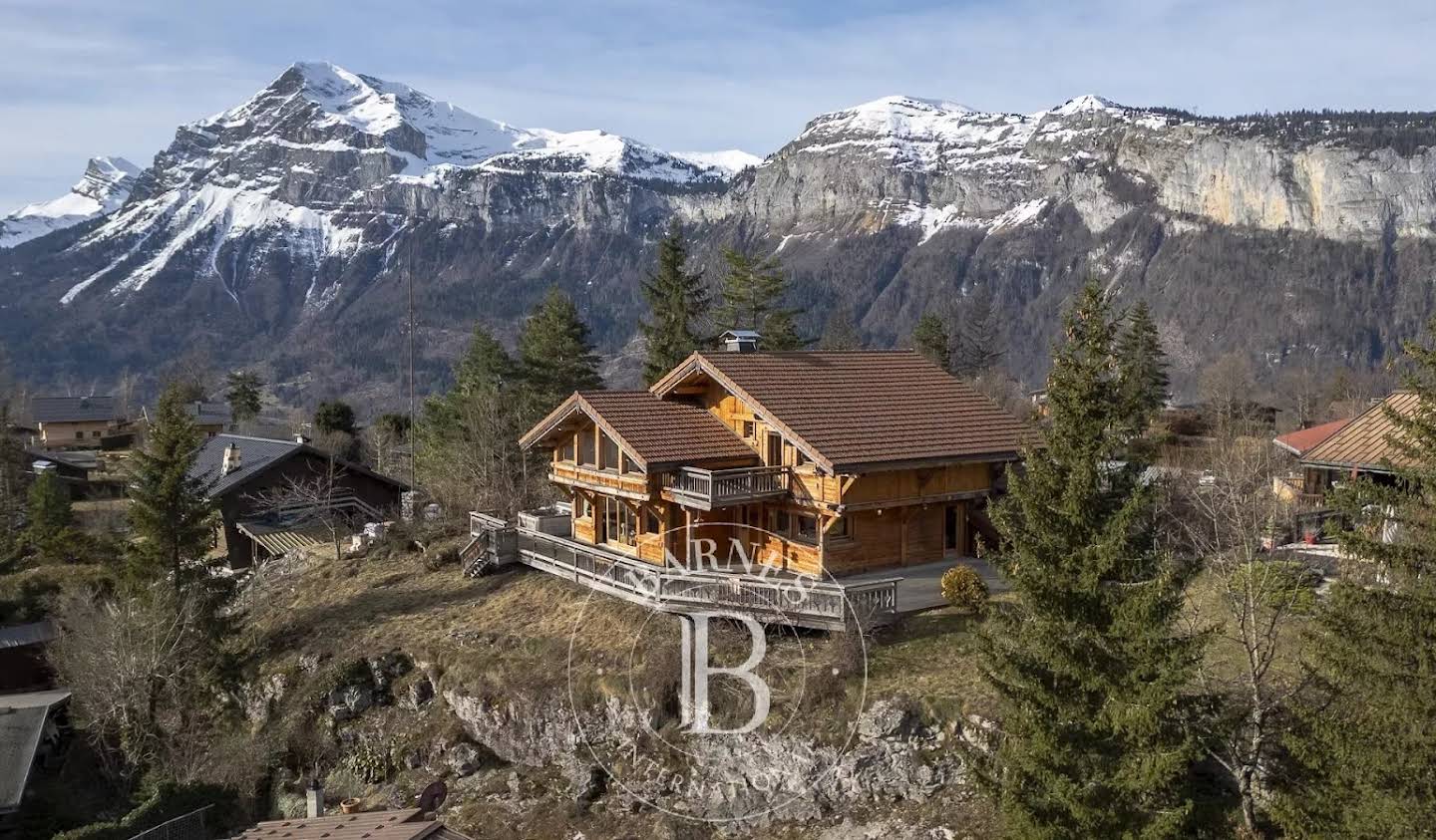 Chalet with panoramic view LES CARROZ ARACHES