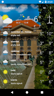 Debrecen - időjárás - náhled